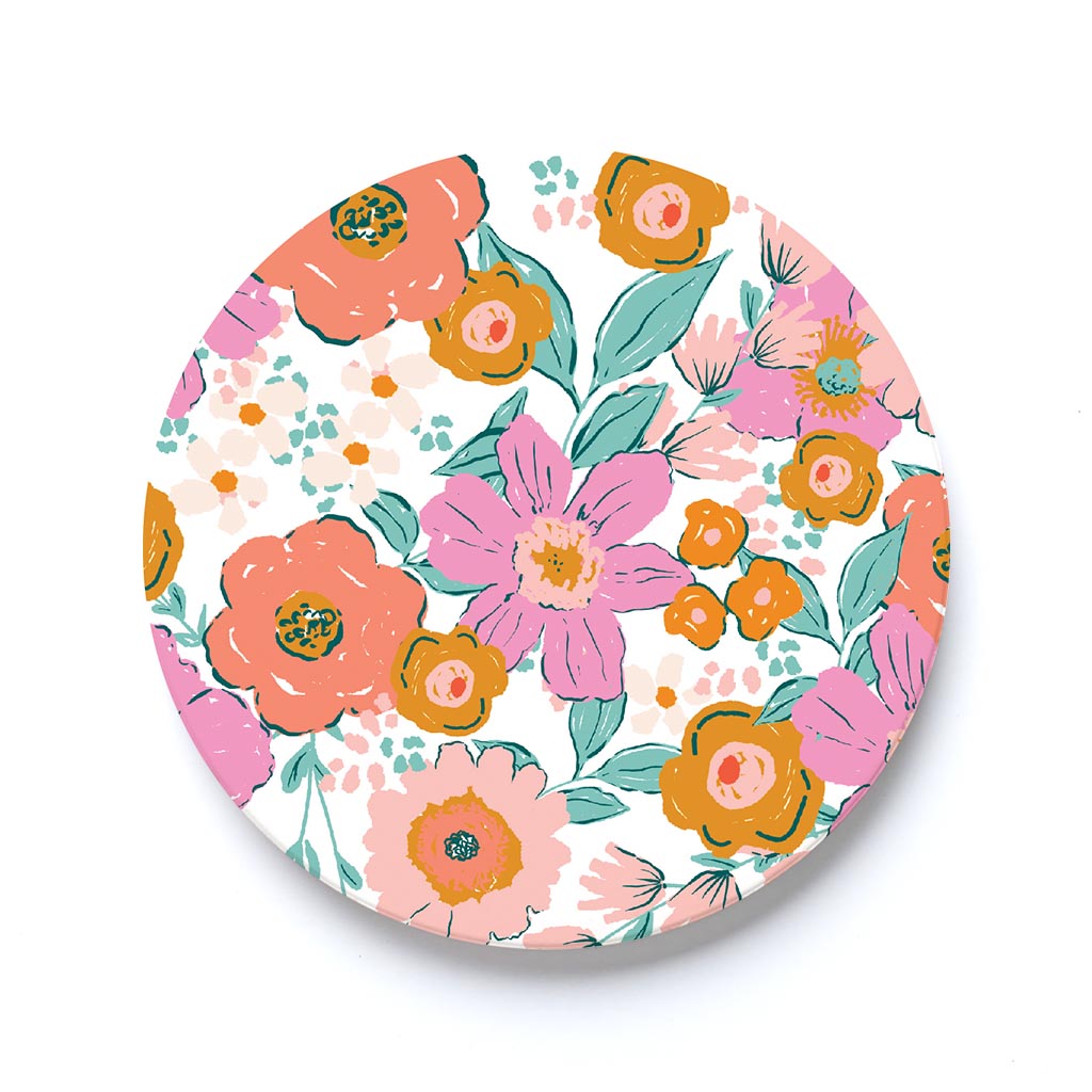 Car Coaster-Kalia Floral Pattern