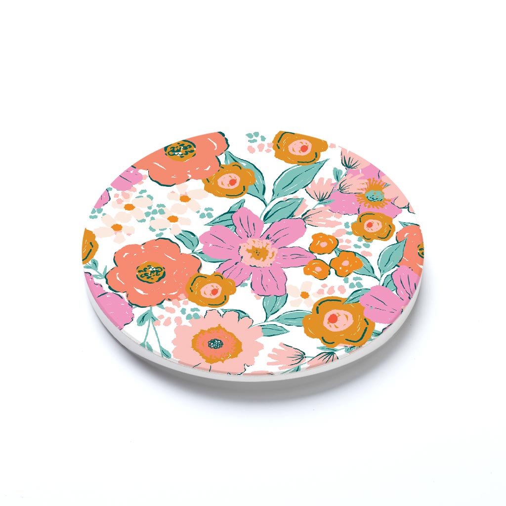 Car Coaster-Kalia Floral Pattern