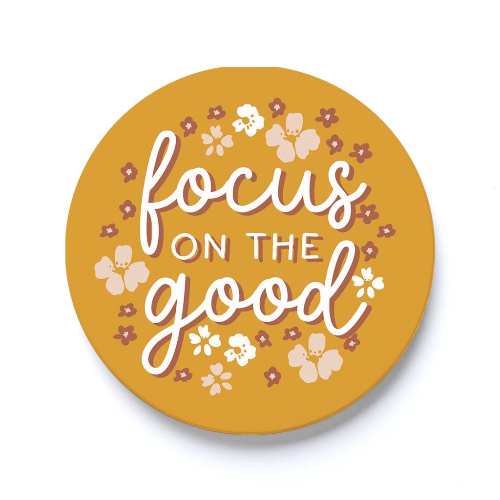 Car Coaster-Focus On The Good -0