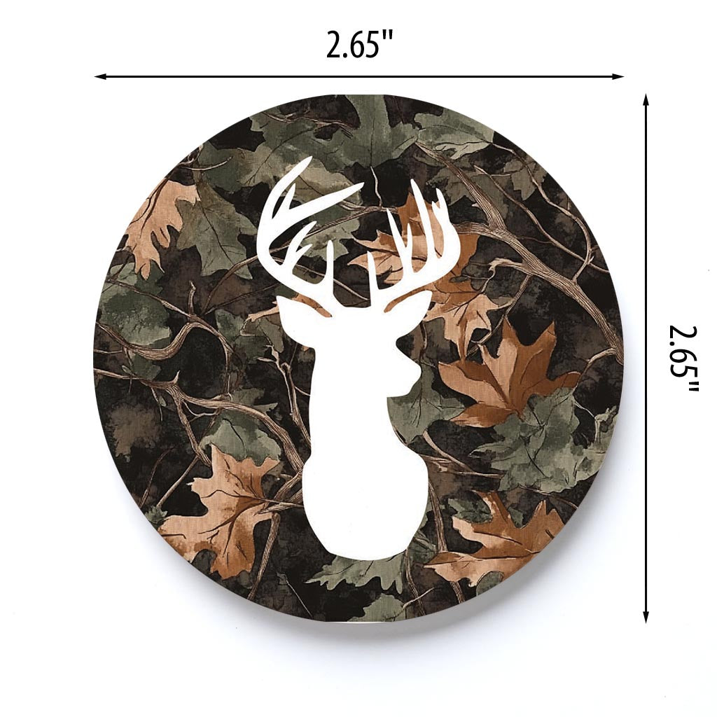 Car Coaster-Deer Head Camo -3