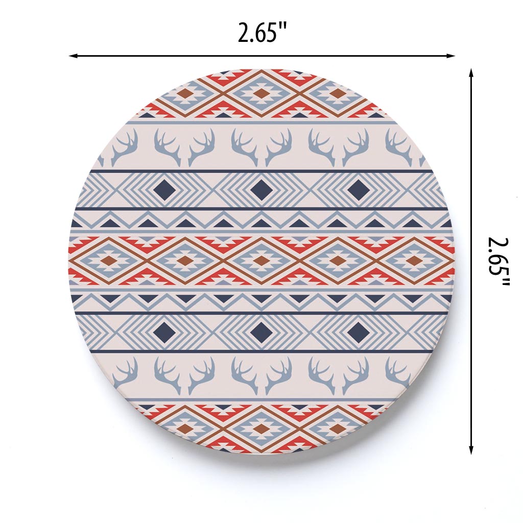 Car Coaster-Cabin Hunting Pattern 1 -3