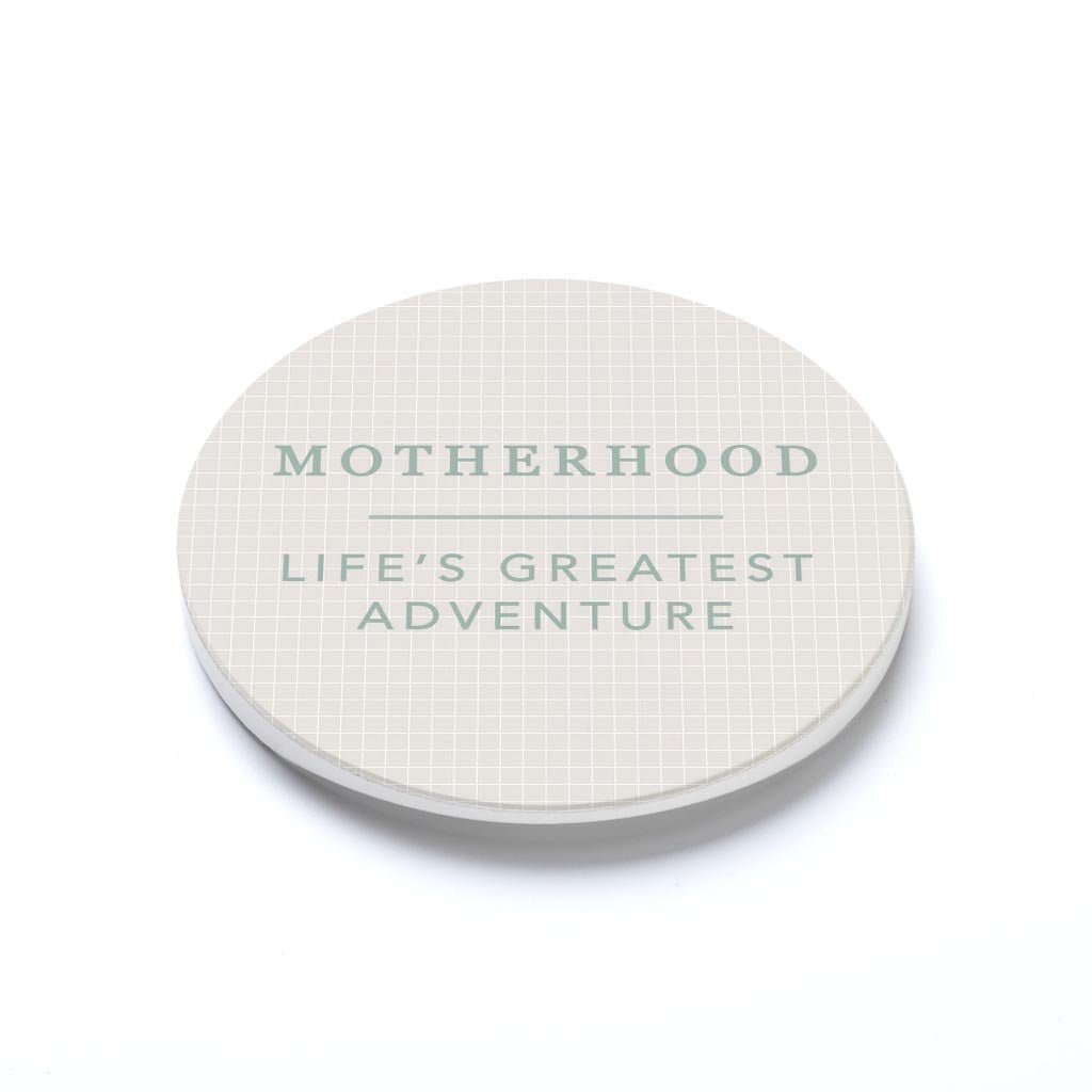 Car Coaster-Motherhood Life's Greatest Adventure -1