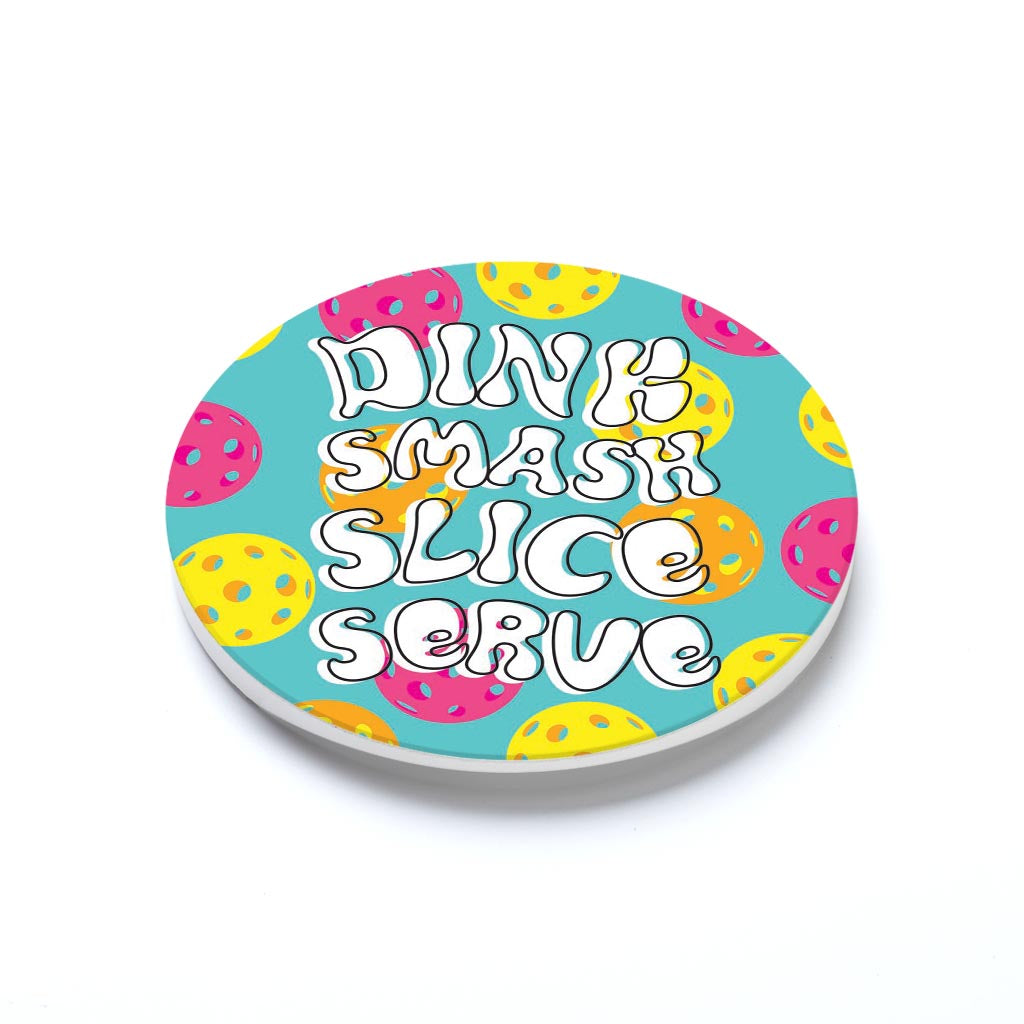 Car Coaster-Dink Smash Slice Serve -1