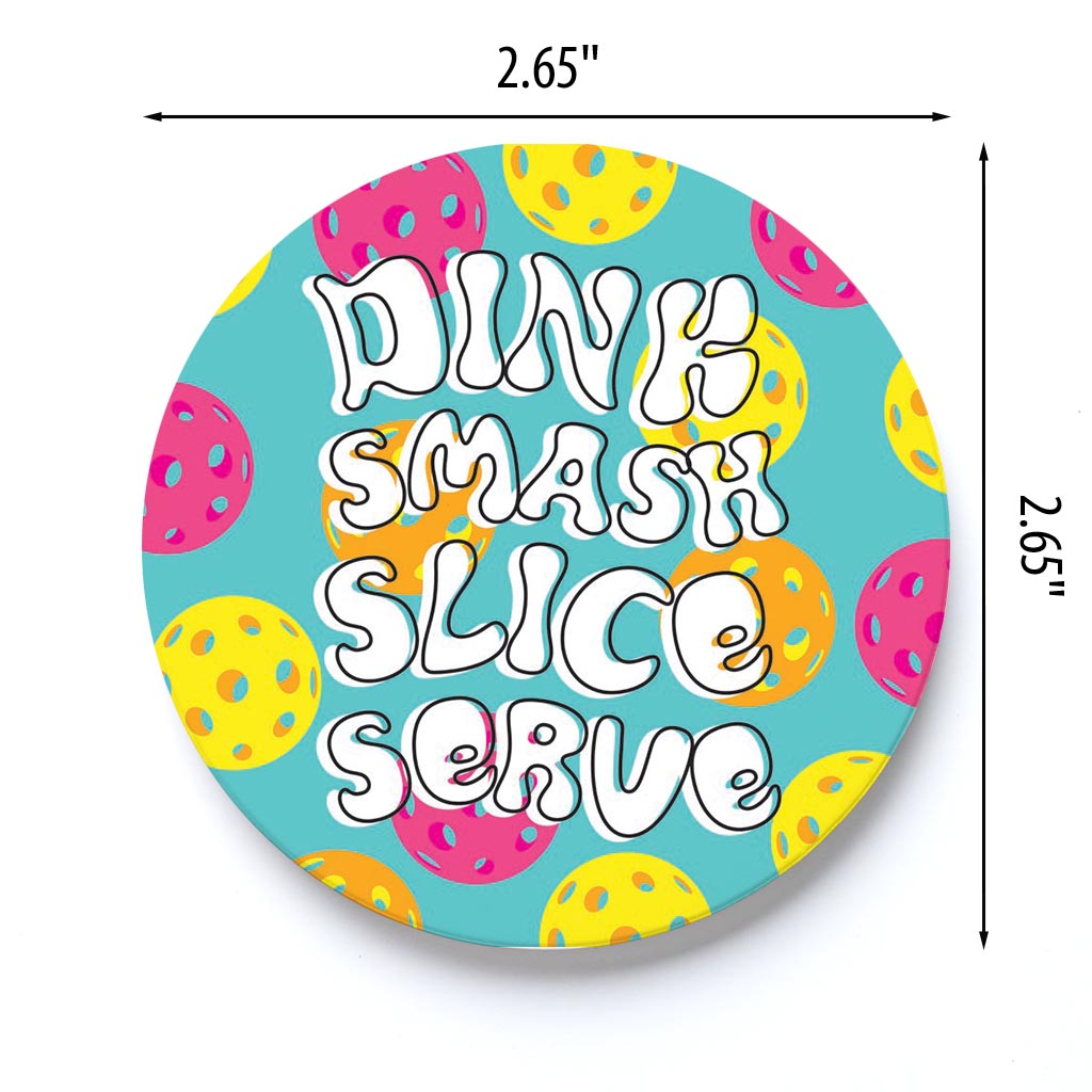 Car Coaster-Dink Smash Slice Serve -3