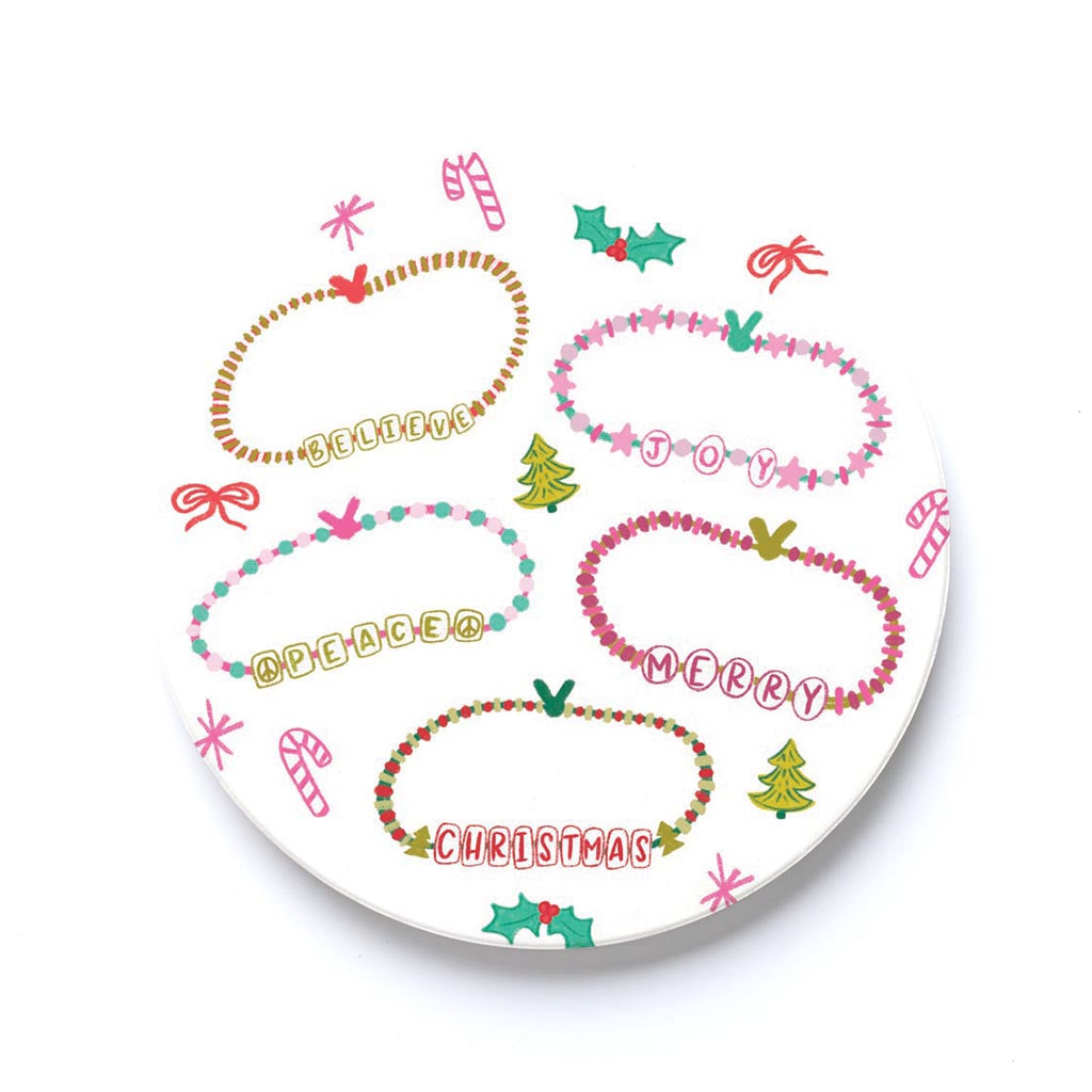 Car Coaster-Christmas Bracelets