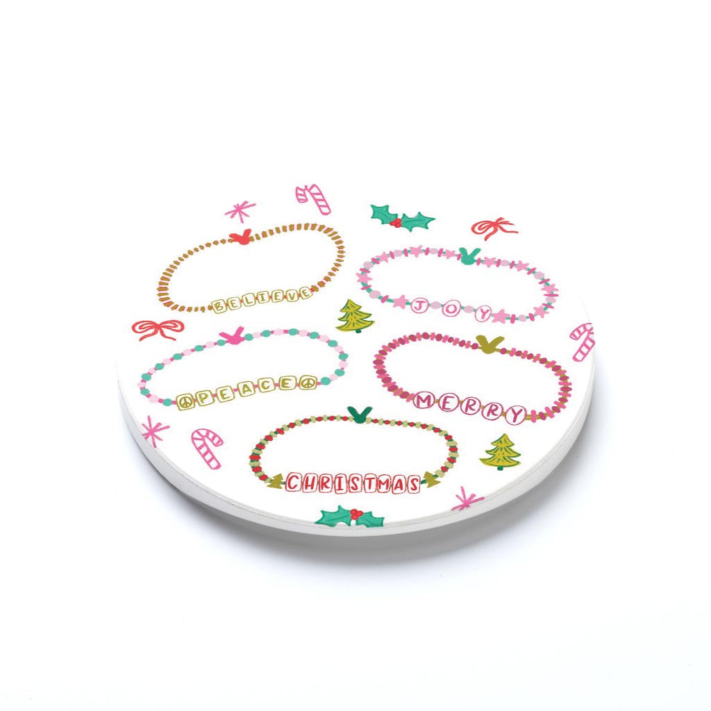 Car Coaster-Christmas Bracelets