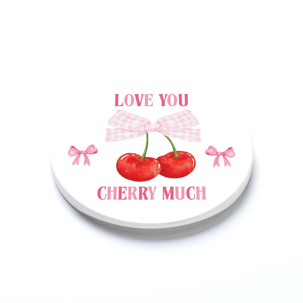 Car Coaster-Love You Cherry Much