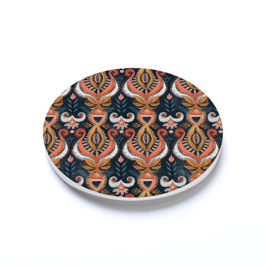 Car Coaster-Pretty Things Abstract Pattern