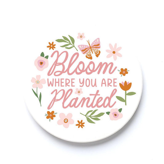 Car Coaster-Spring Bloom Where You Are Planted