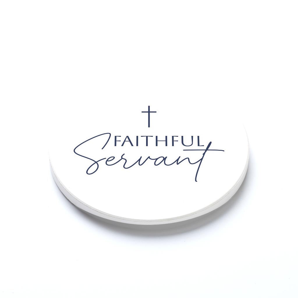 Car Coaster-Minimalistic Faithful Servant -1