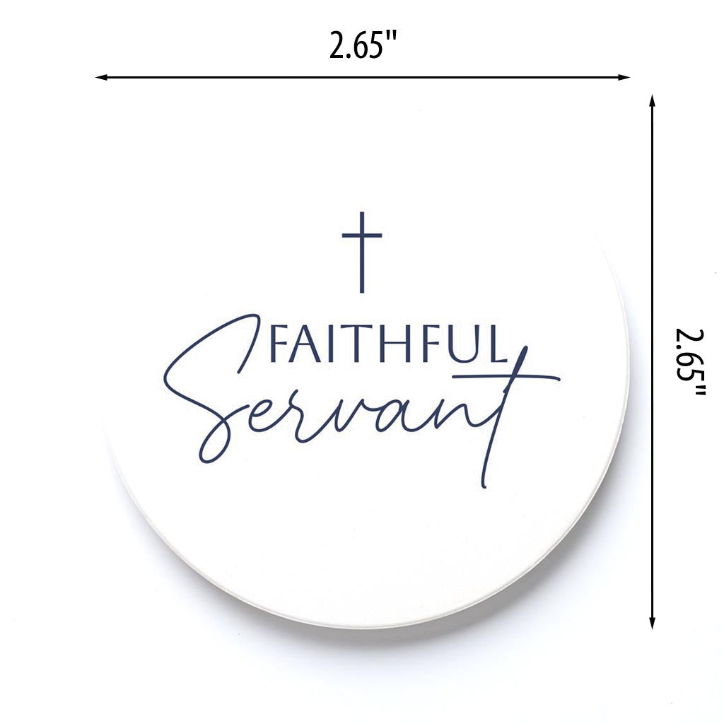 Car Coaster-Minimalistic Faithful Servant -3