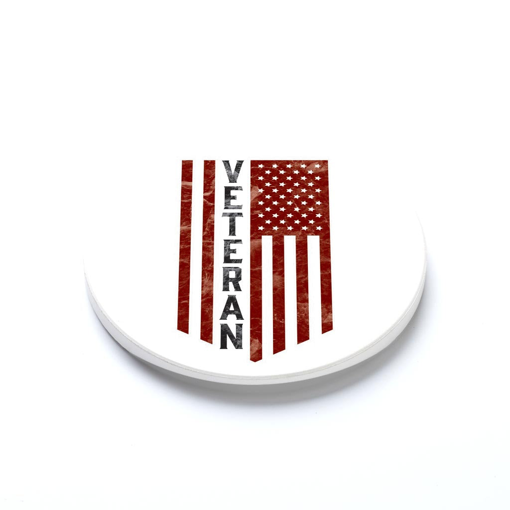 Car Coaster-Military Veteran -1