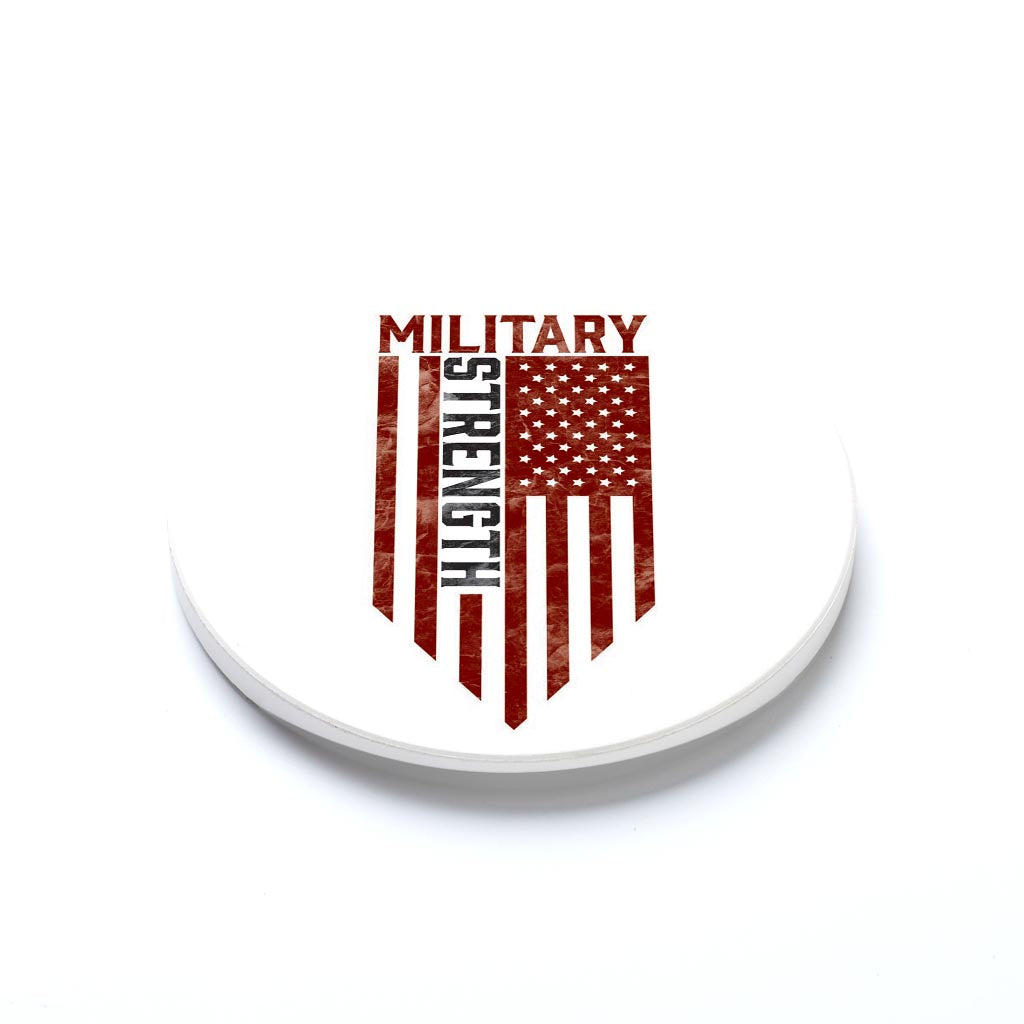 Car Coaster-Military Strength -1