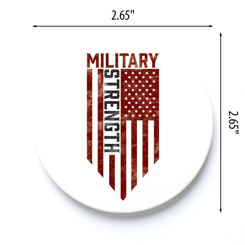 Car Coaster-Military Strength -3