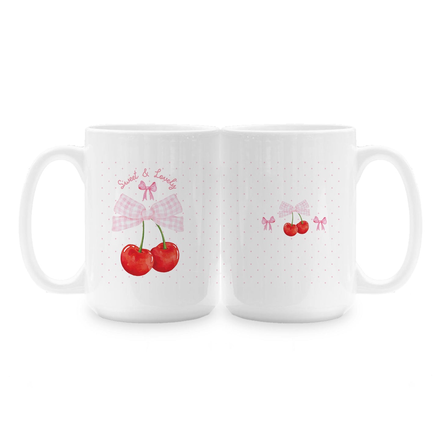 15oz Coffee Mug White-Sweet & Lovely