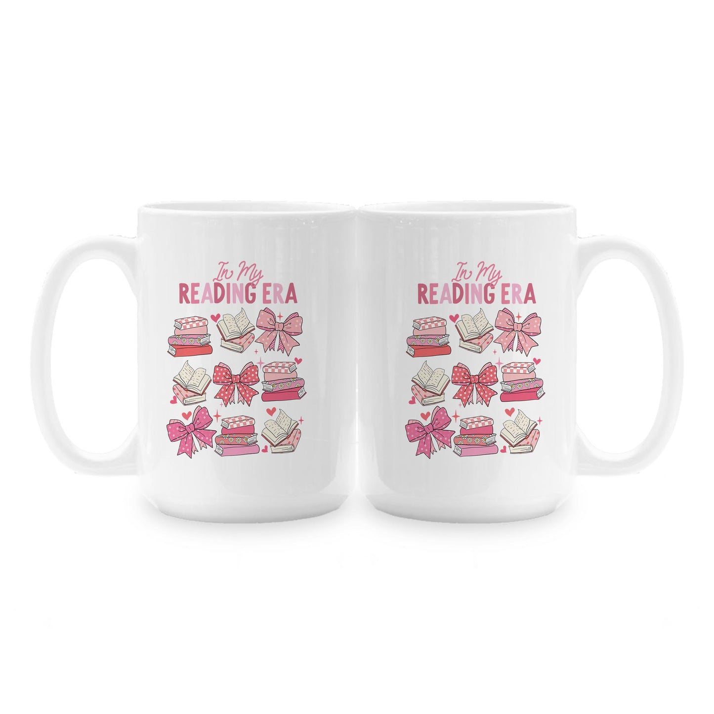 15oz Coffee Mug White-In My Reading Era -1