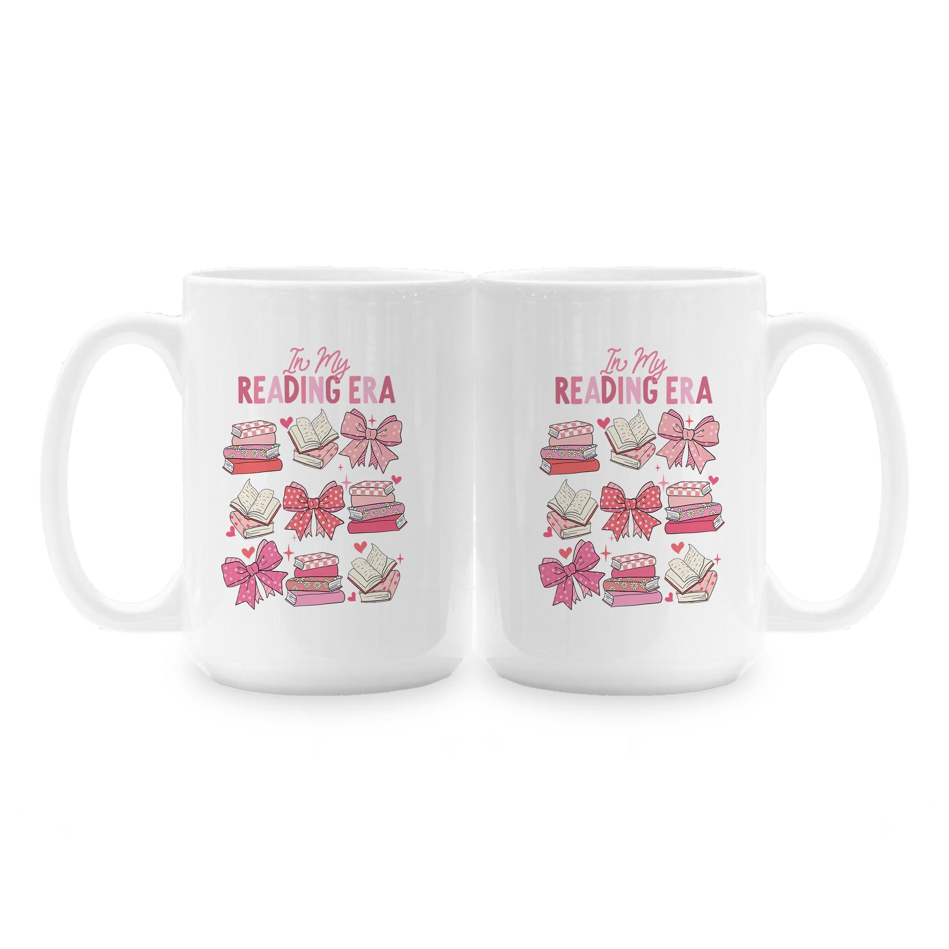 15oz Coffee Mug White-In My Reading Era -1