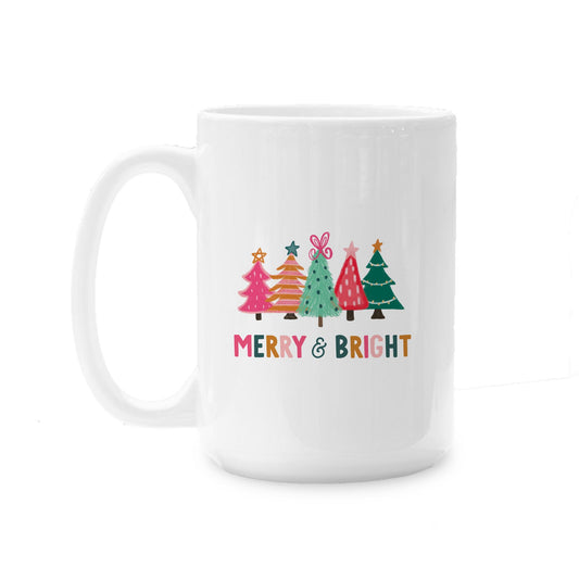 15oz Coffee Mug White-Whimsy Wonderland Bright Merry & Bright -0