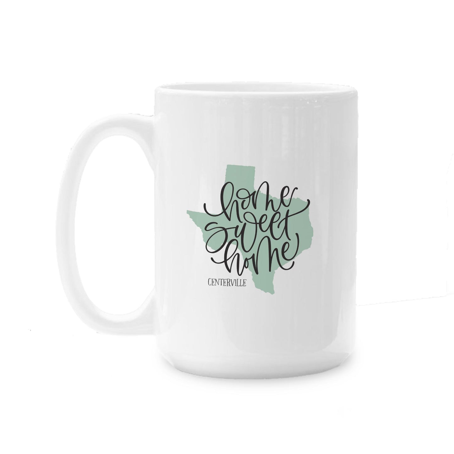 15oz Coffee Mug White-L+L Home Sweet Home -0