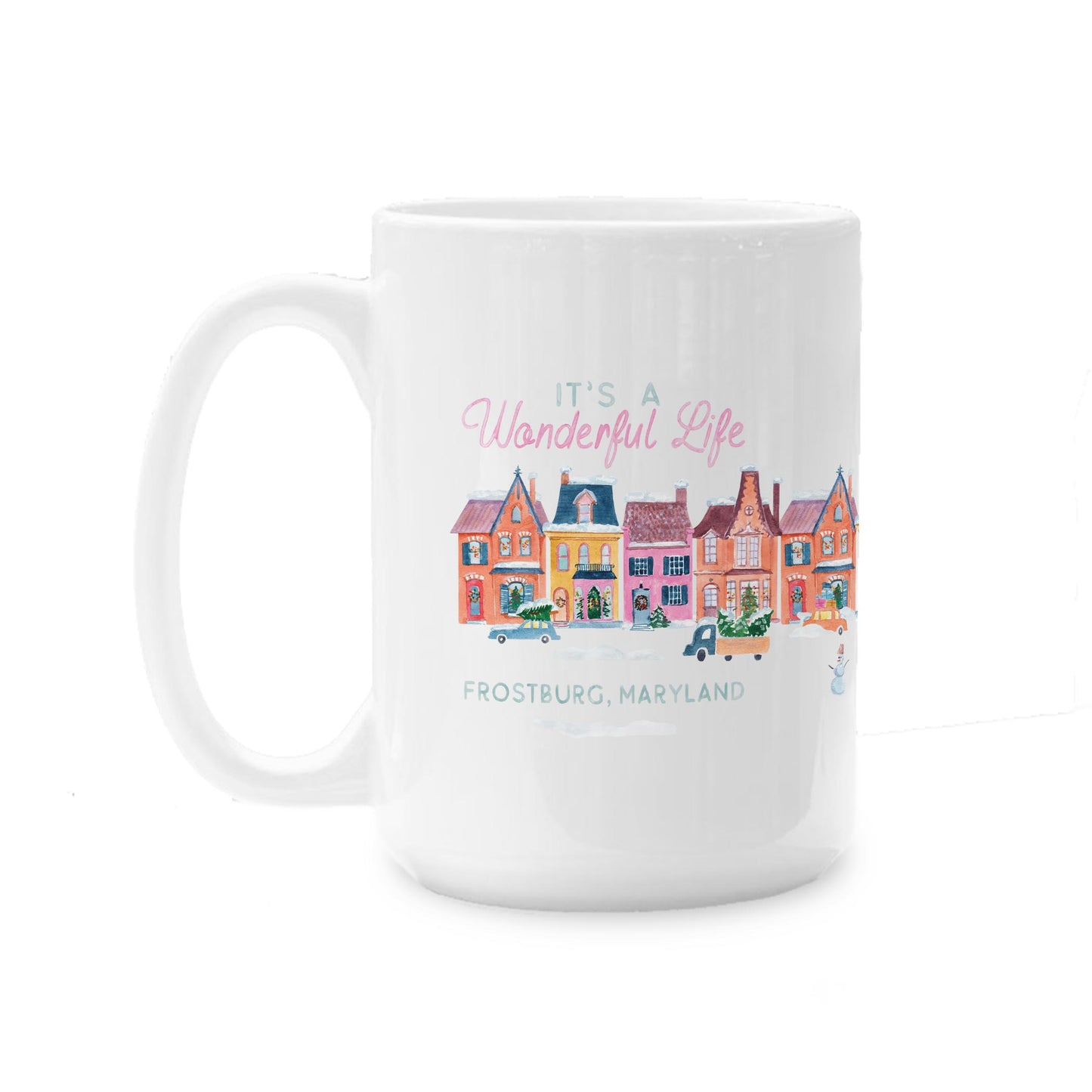 15oz Coffee Mug White-L+L It's A Wonderful Life -0