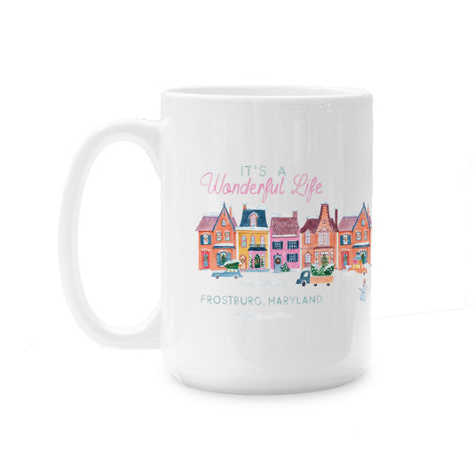 15oz Coffee Mug White-L+L It's A Wonderful Life -0