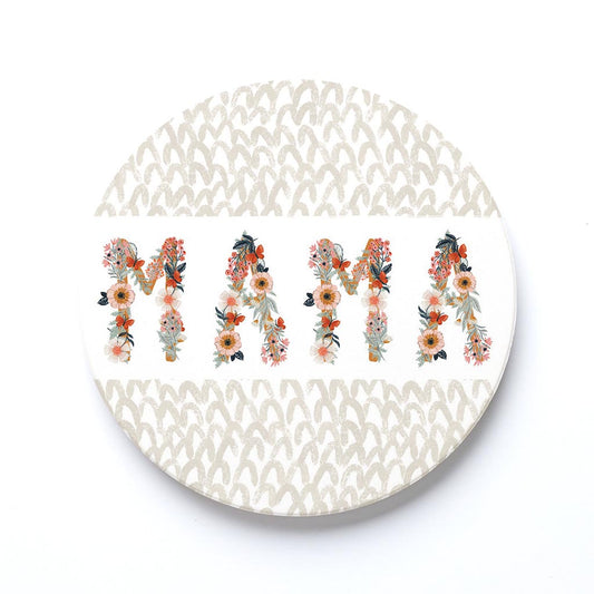 Ceramic Round Coaster-Pretty Things Mama