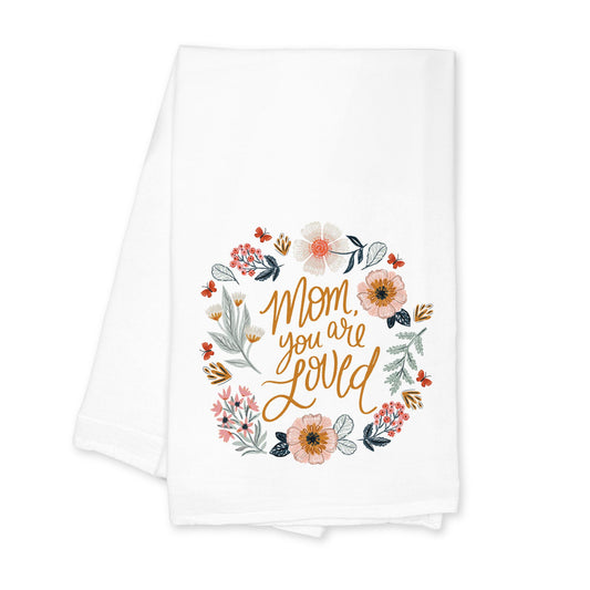 Cotton Tea Towel White-Pretty Things Loved