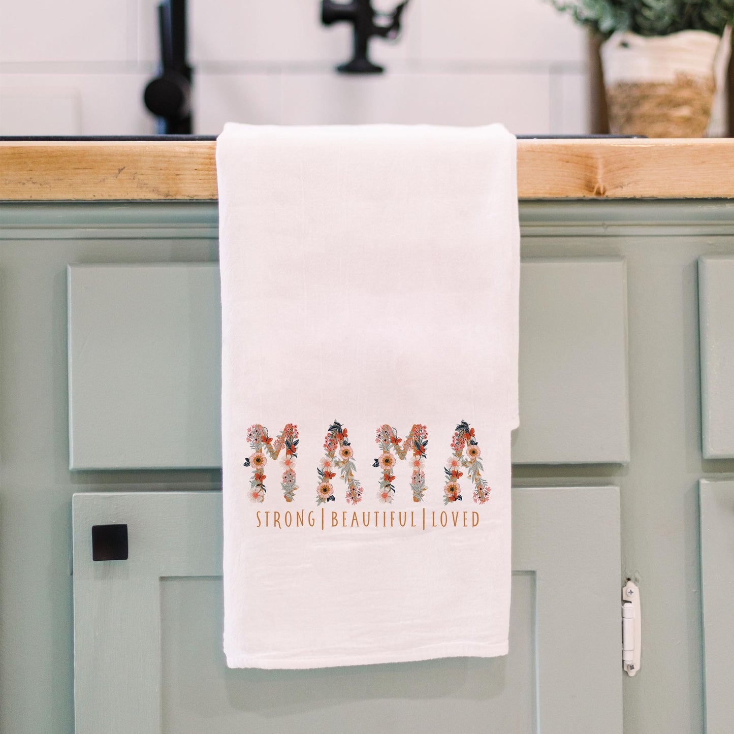 Cotton Tea Towel White-Pretty Things Mama