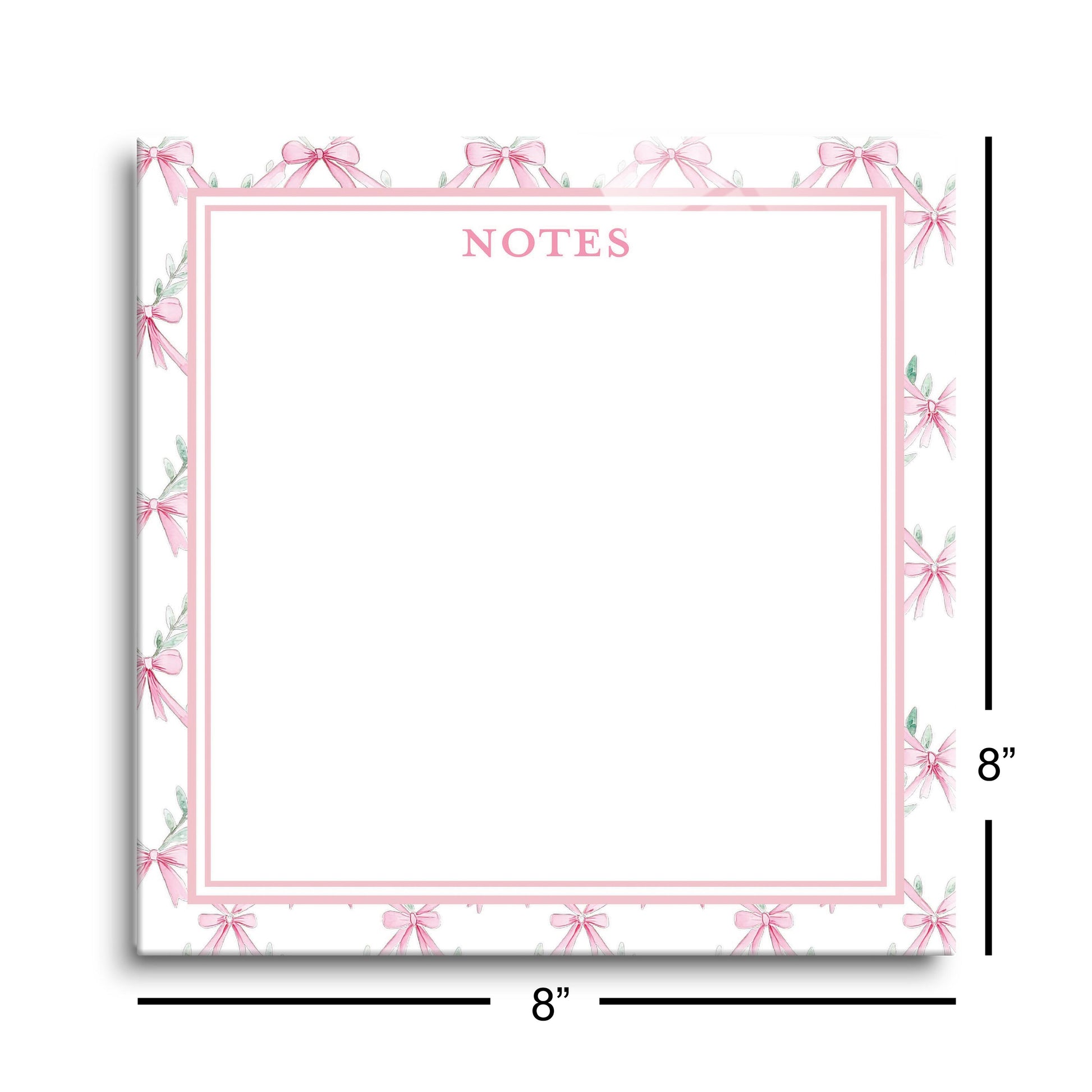 8x8 Glass Dry Erase-Blush & Baubles - A Grand Millennial Christmas -8