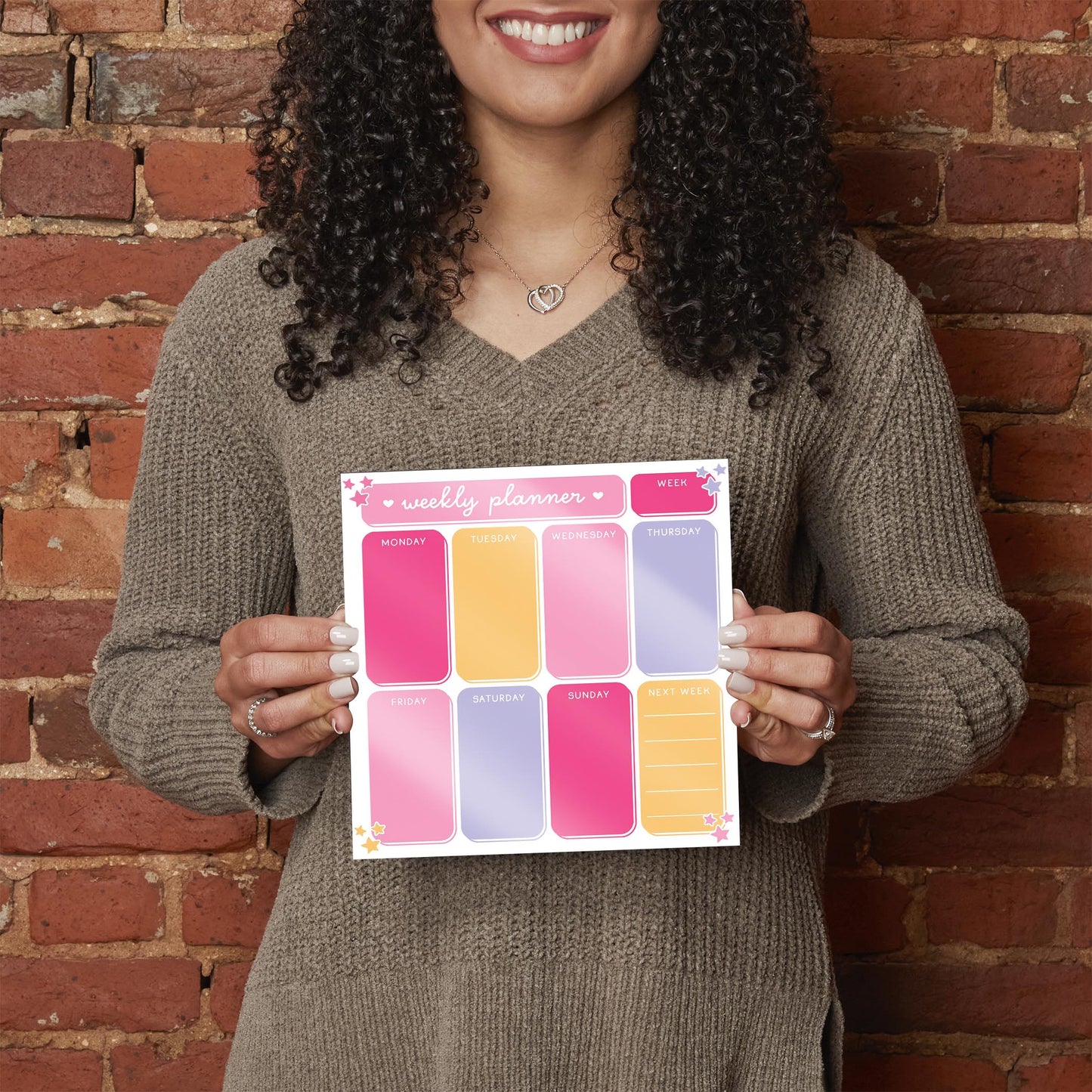 8x8 Glass Dry Erase-Classroom Coquette Weekly Planner -2