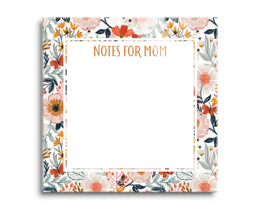 8x8 Glass Dry Erase-Pretty Things Notes For Mom