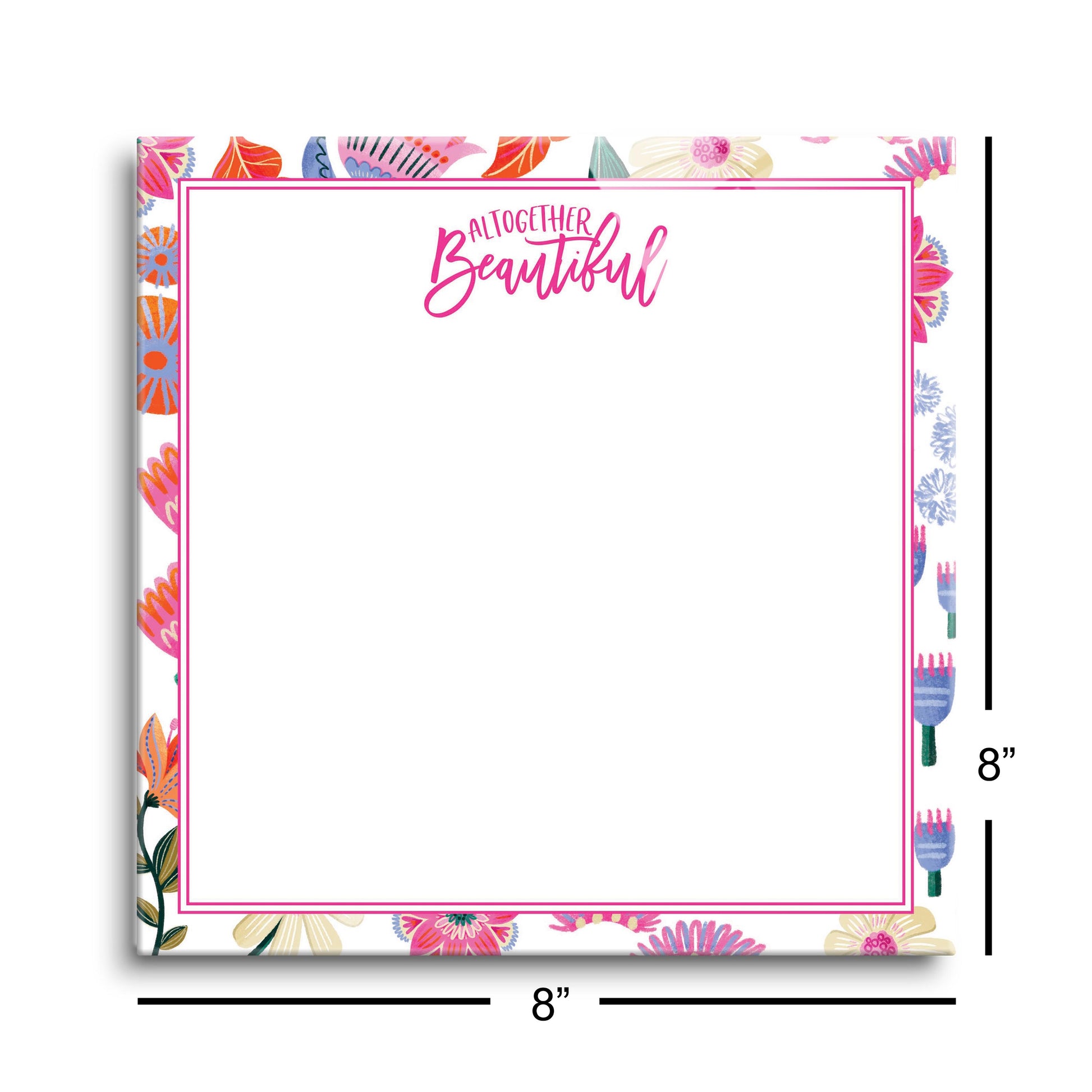 8x8 Glass Dry Erase-Radiant Hope Altogether Beautiful -8