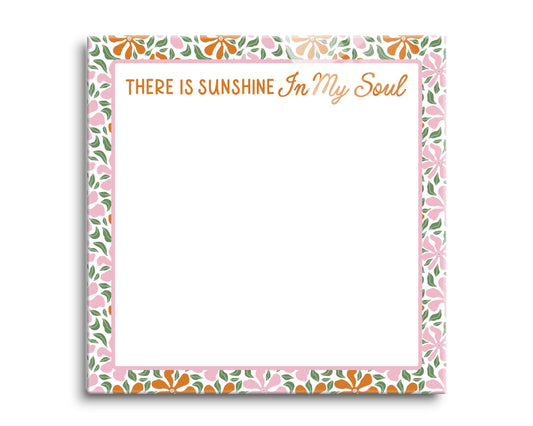 8x8 Glass Dry Erase-Spring There Is Sunshine