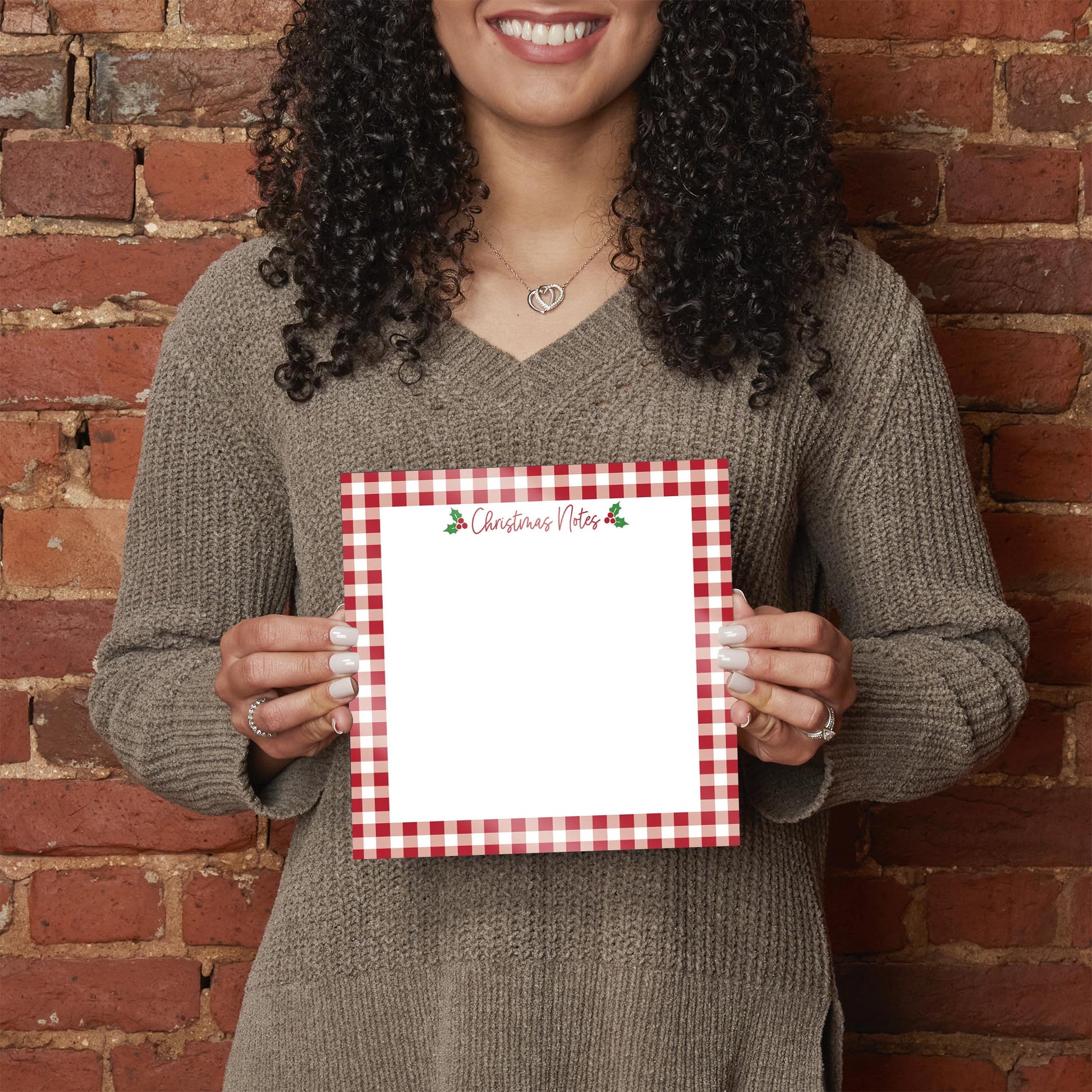 8x8 Glass Dry Erase-Western Christmas -2