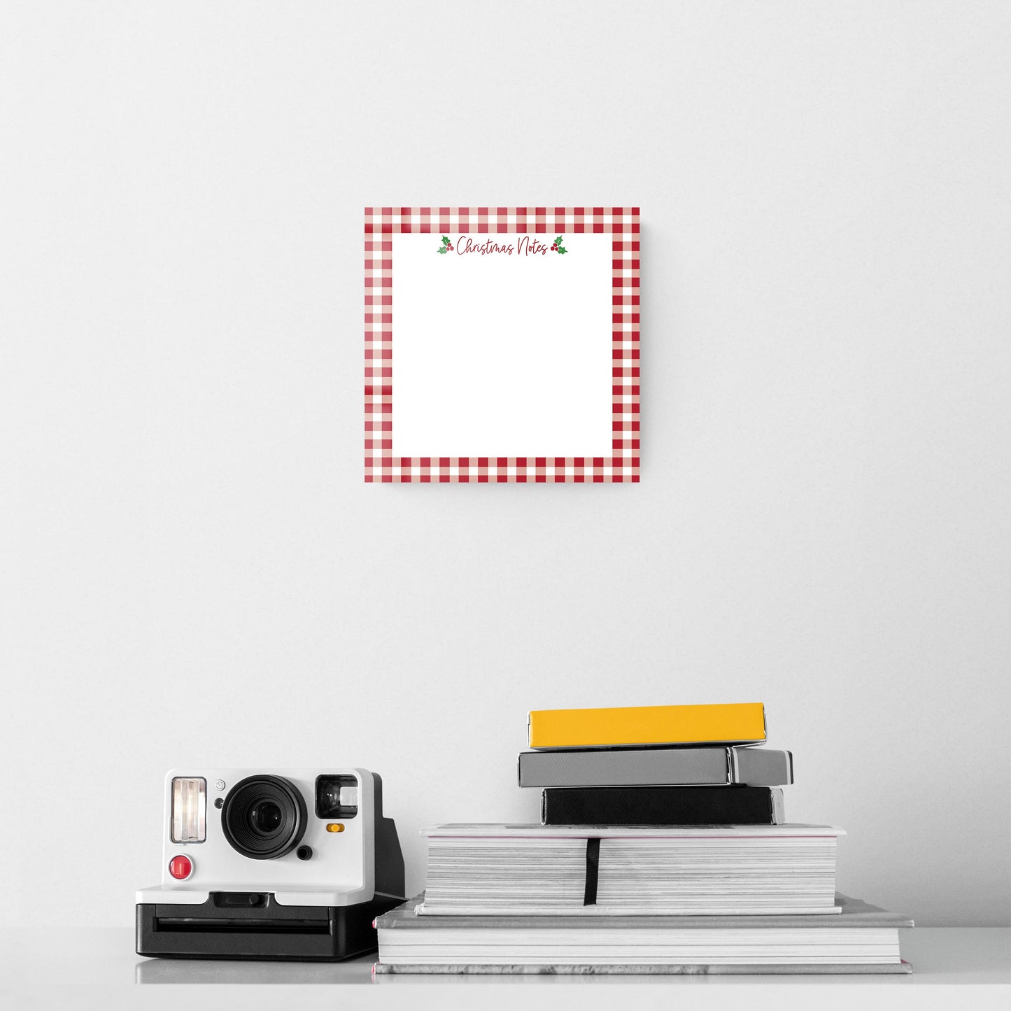 8x8 Glass Dry Erase-Western Christmas -5