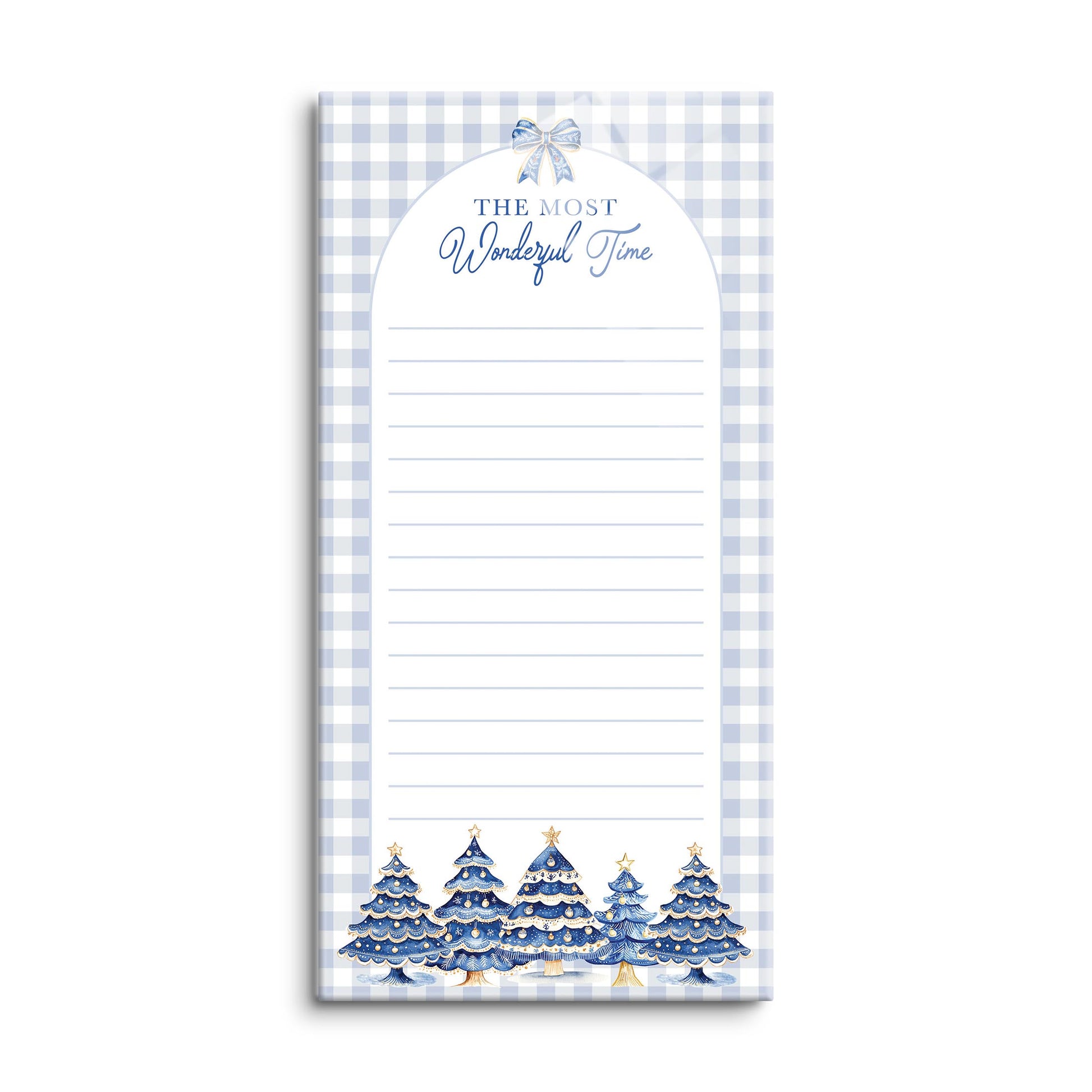 8x16 Glass Dry Erase-Blue Noel - A Grand Millennial Christmas -0