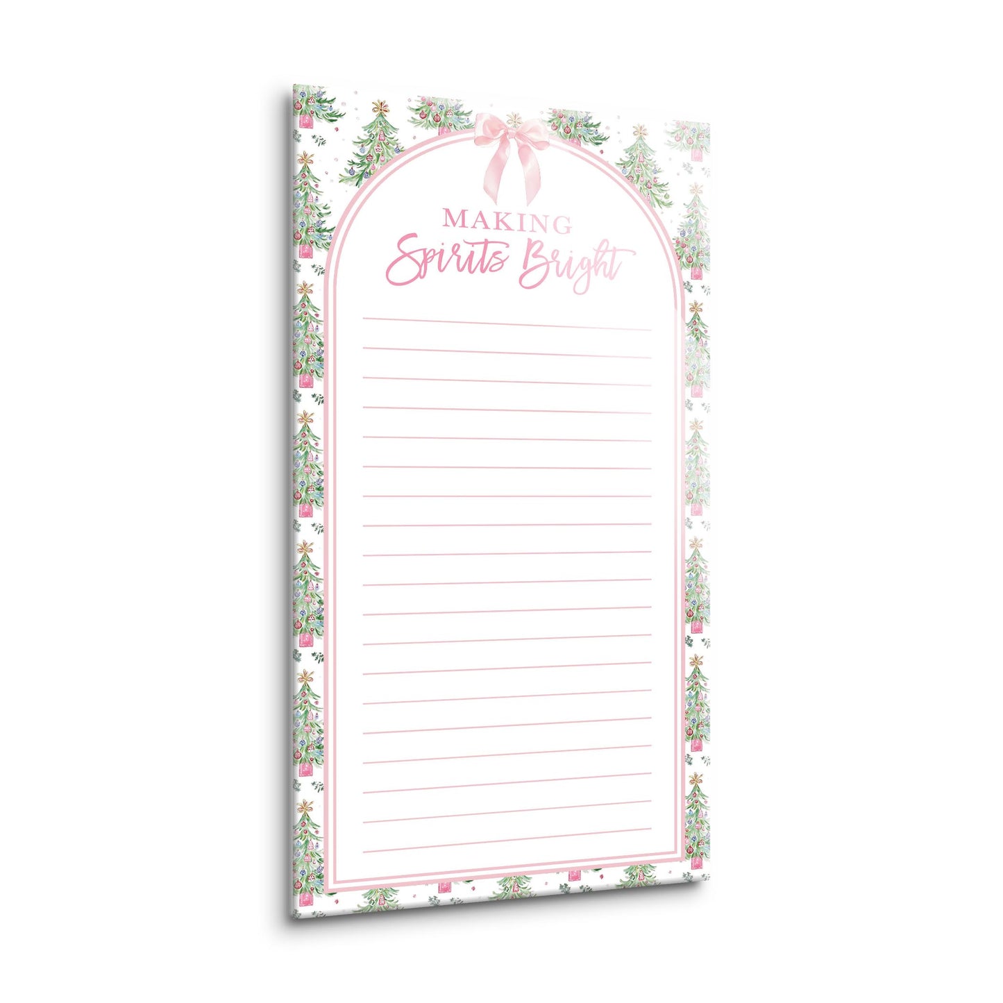 8x16 Glass Dry Erase-Blush & Baubles - A Grand Millennial Christmas -1