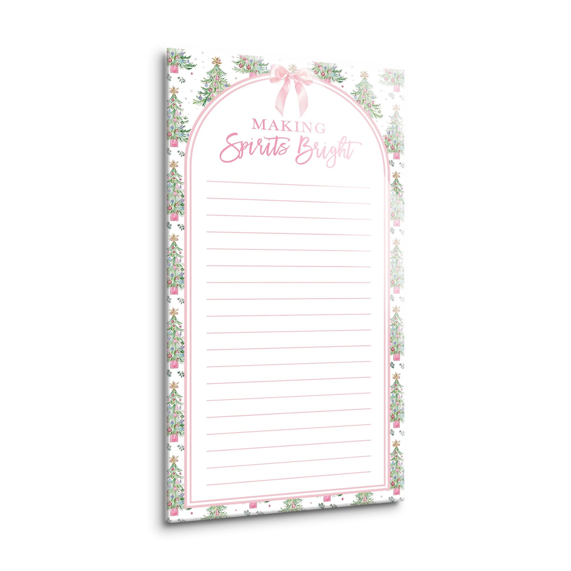 8x16 Glass Dry Erase-Blush & Baubles - A Grand Millennial Christmas -1