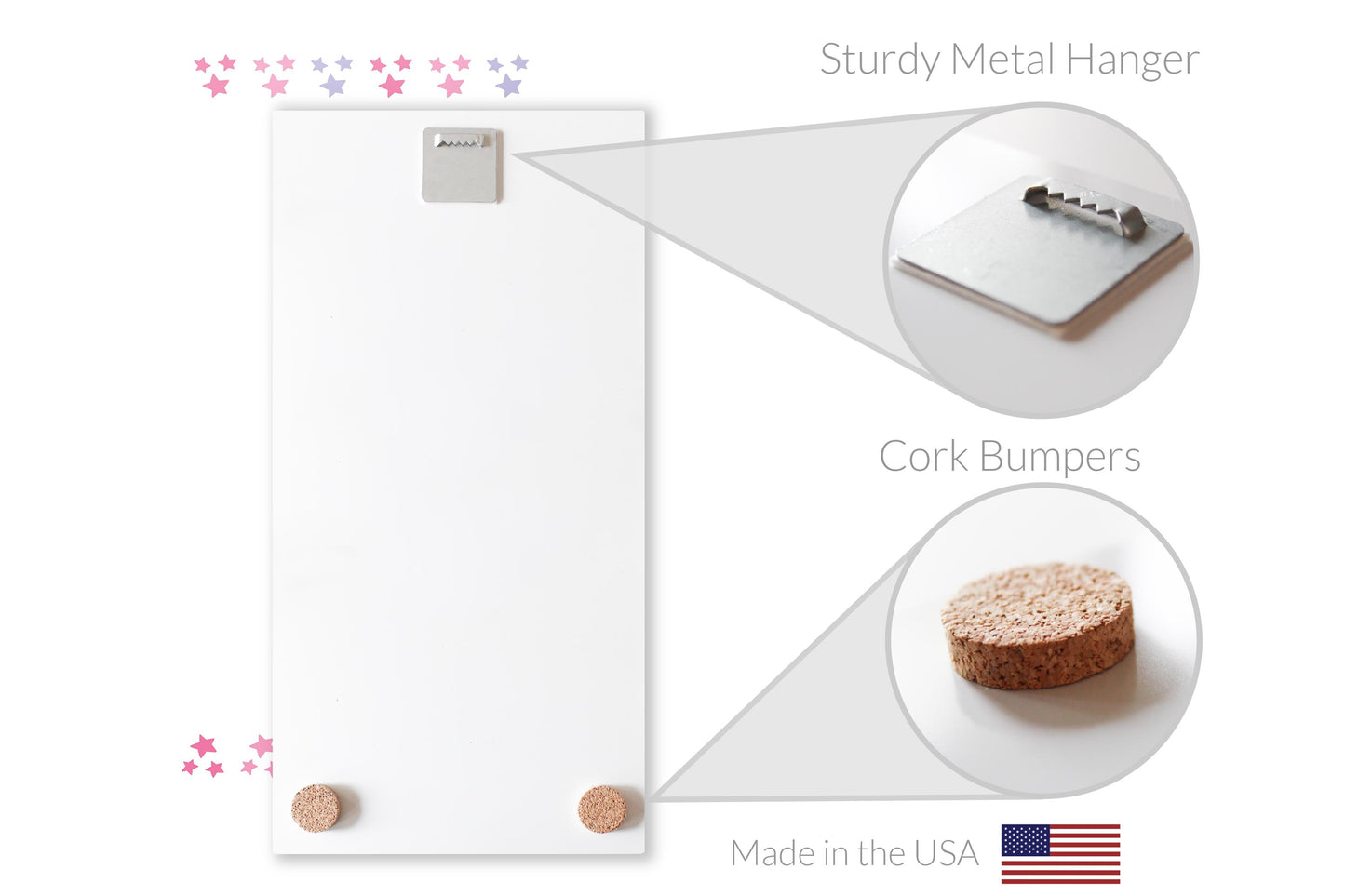 8x16 Glass Dry Erase-Classroom Coquette Pencil Stars Notes -7