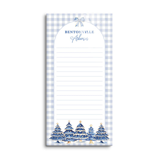 8x16 Glass Dry Erase-Love+Local Blue Noel - A Grand Millennial Christmas -0