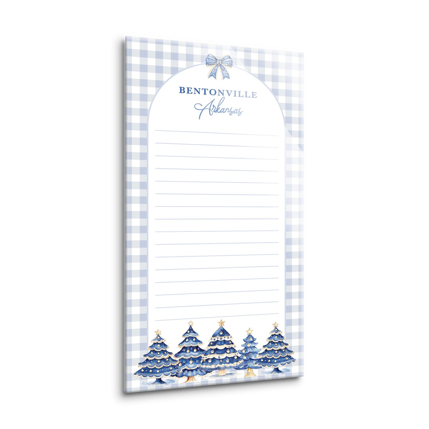 8x16 Glass Dry Erase-Love+Local Blue Noel - A Grand Millennial Christmas -1