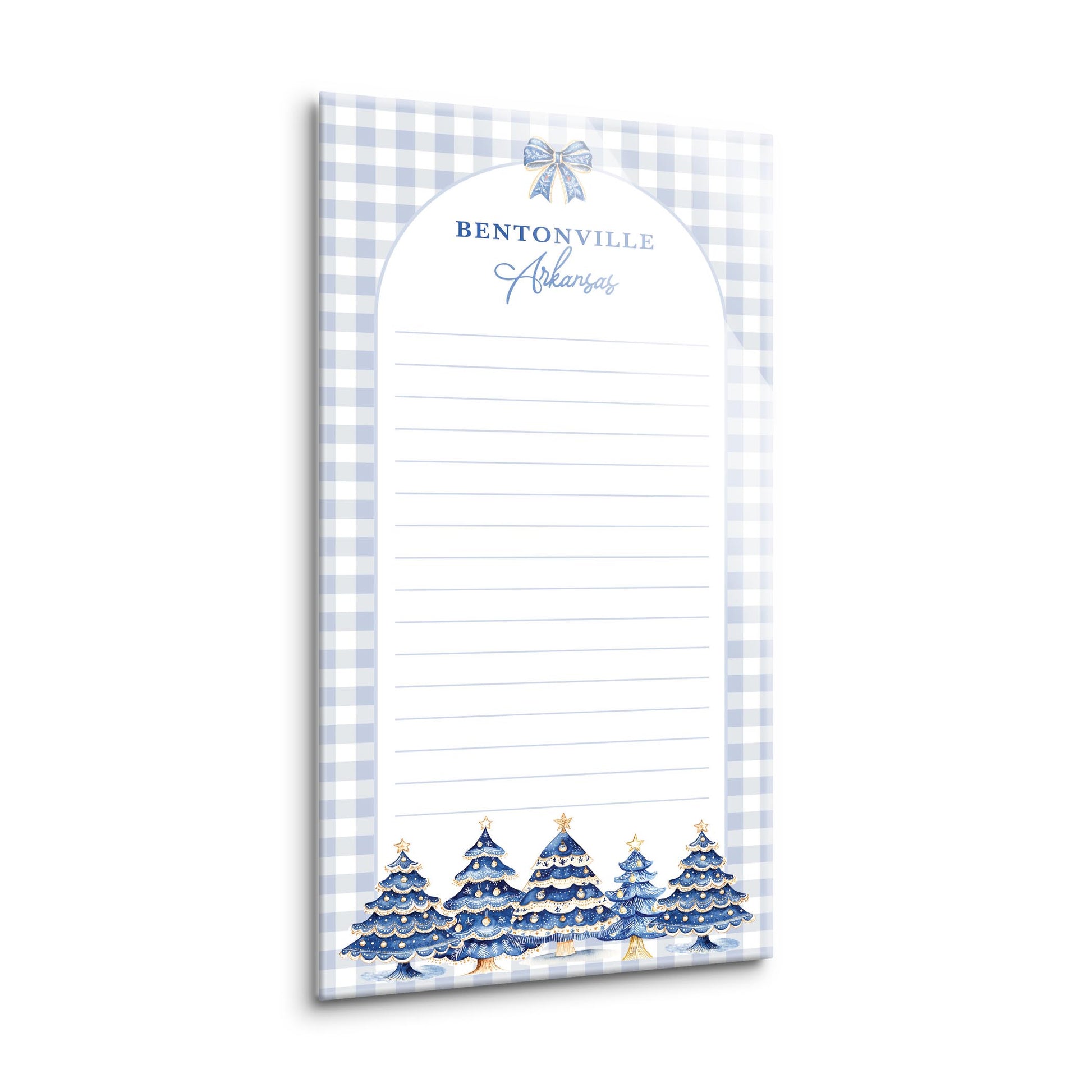 8x16 Glass Dry Erase-Love+Local Blue Noel - A Grand Millennial Christmas -1