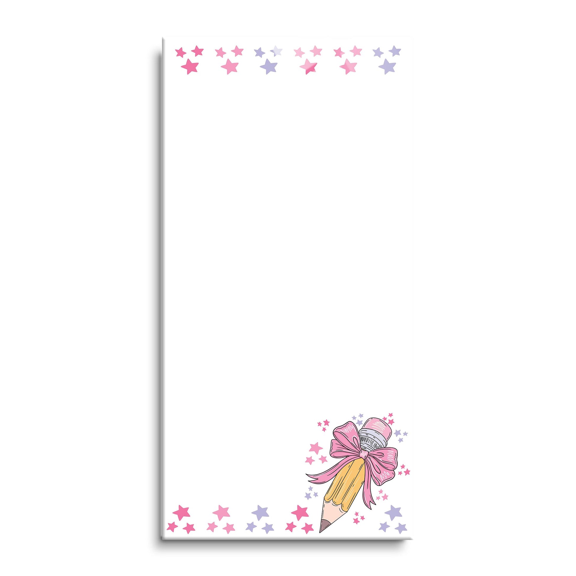 12x24 Glass Dry Erase-Classroom Coquette Pencil Stars Notes -0