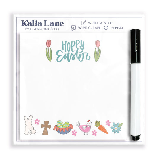 4x4 Clear Reminder Kalia Lane-Hoppy Easter Notes