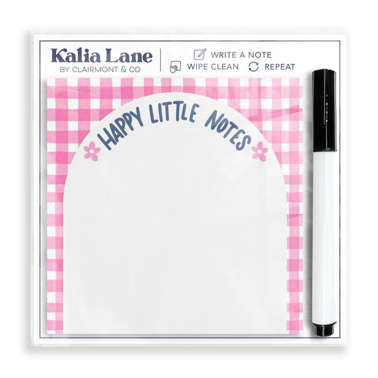 4x4 Clear Reminder Kalia Lane-Happy Little Notes