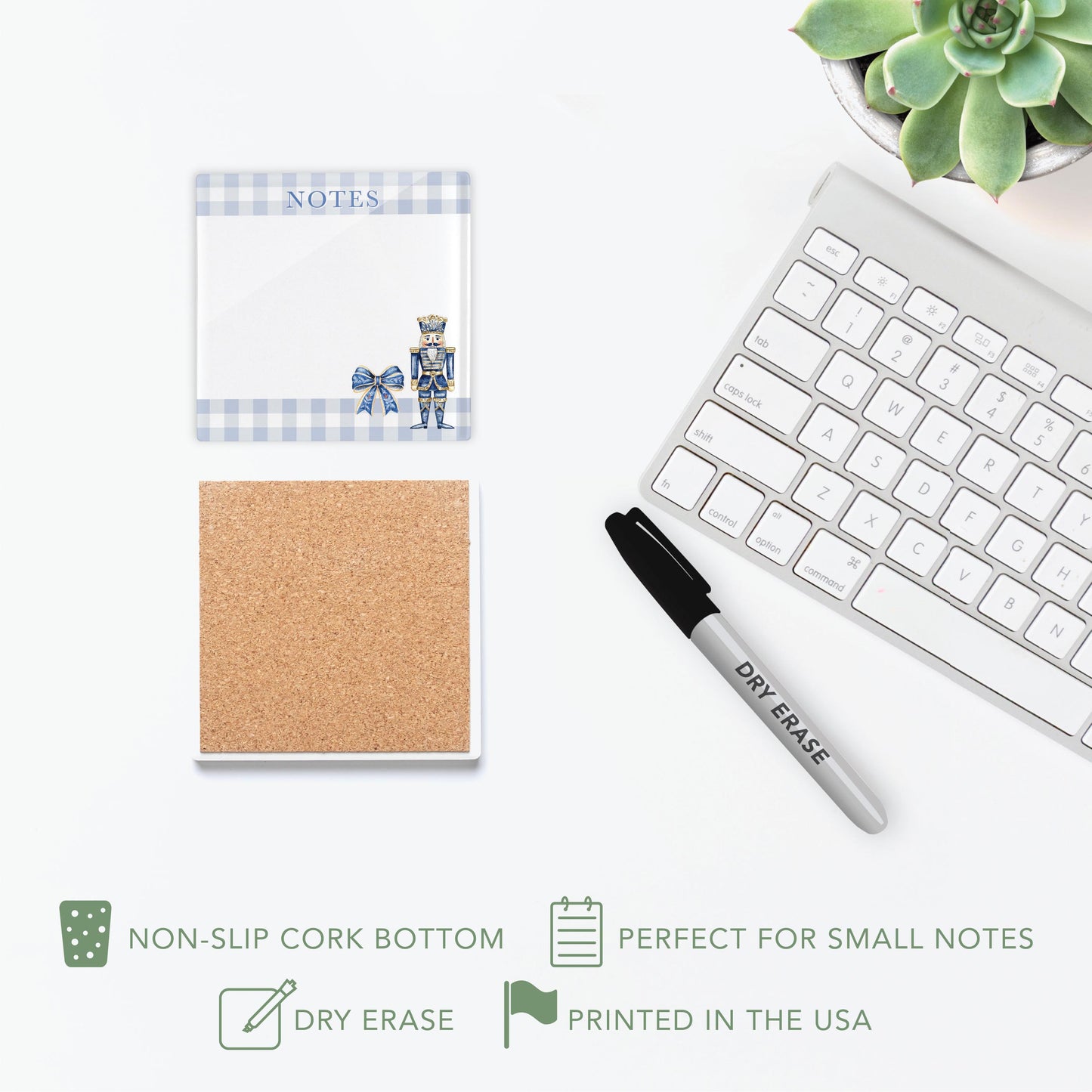 4x4 Clear Reminder Kalia Lane-Blue Noel - A Grand Millennial Christmas -5