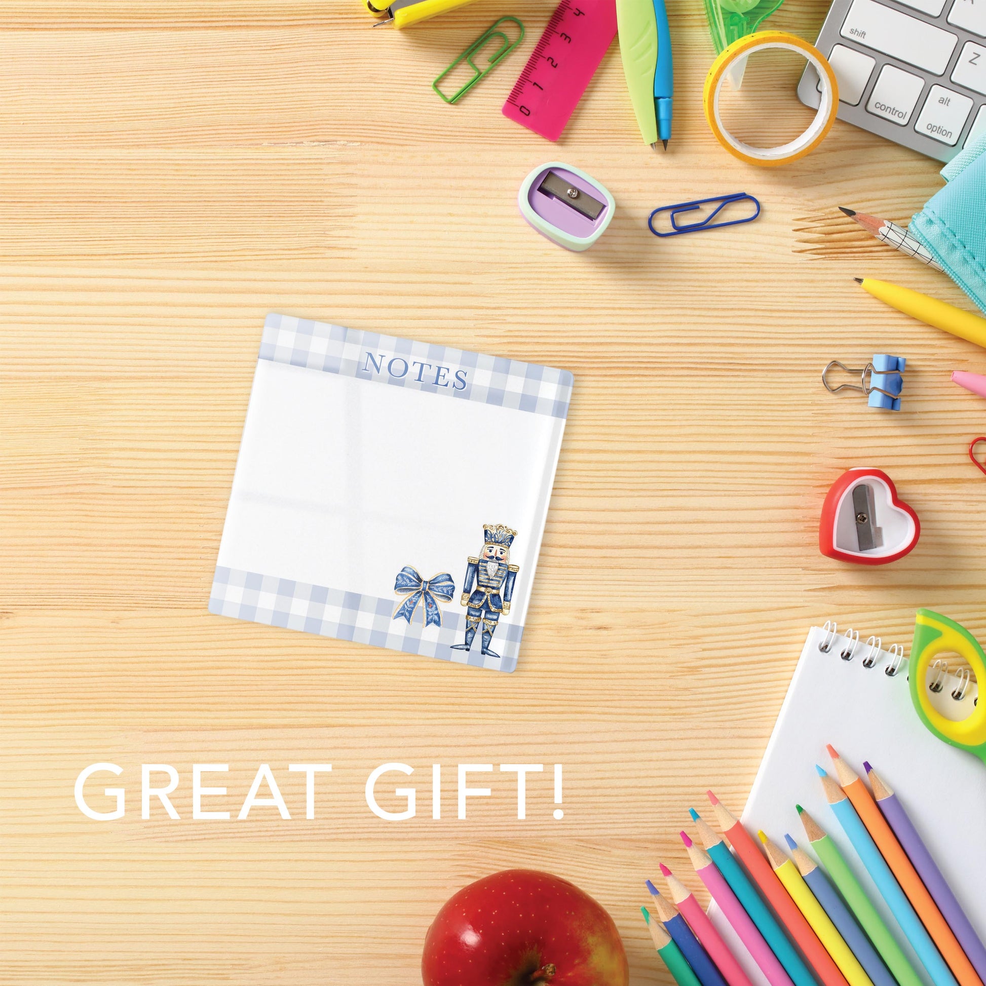 4x4 Clear Reminder Kalia Lane-Blue Noel - A Grand Millennial Christmas -6