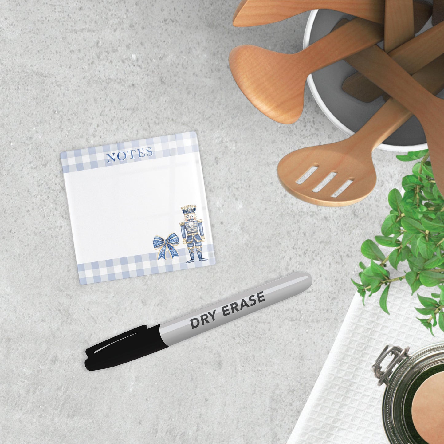 4x4 Clear Reminder Kalia Lane-Blue Noel - A Grand Millennial Christmas -7