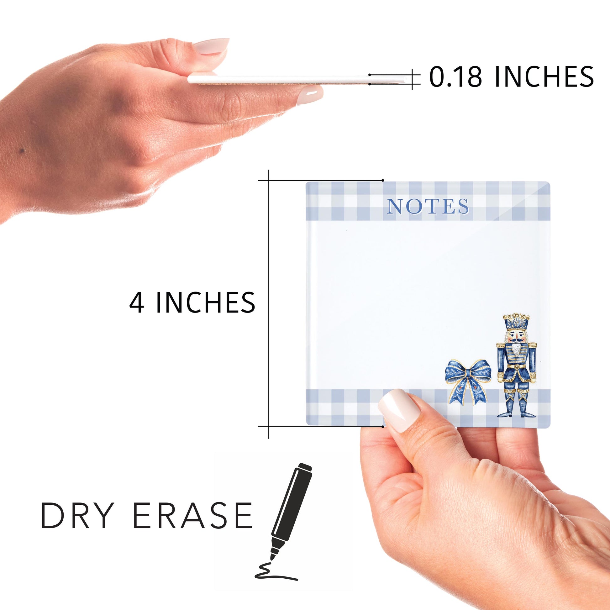 4x4 Clear Reminder Kalia Lane-Blue Noel - A Grand Millennial Christmas -8