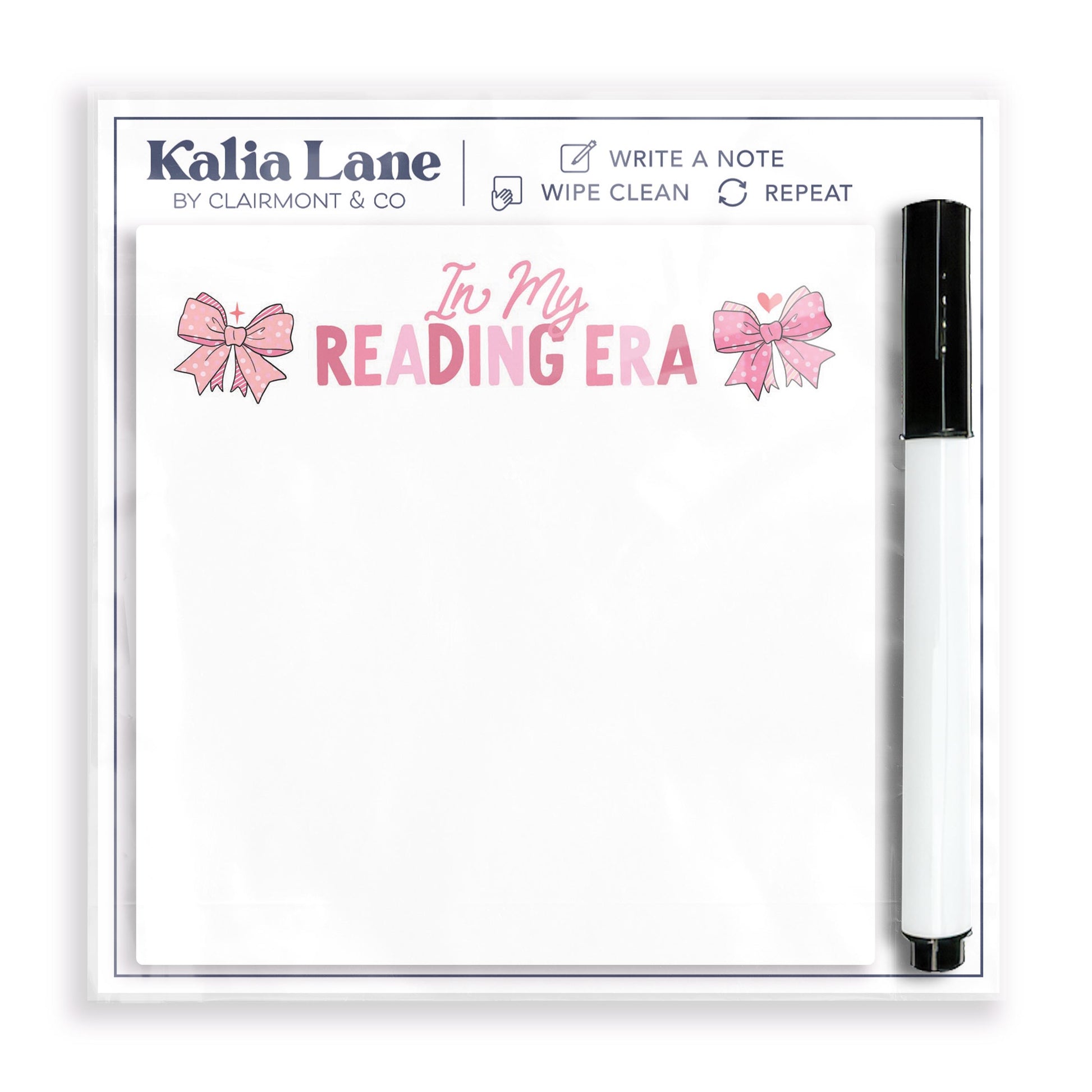 4x4 Clear Reminder Kalia Lane-In My Reading Era -0